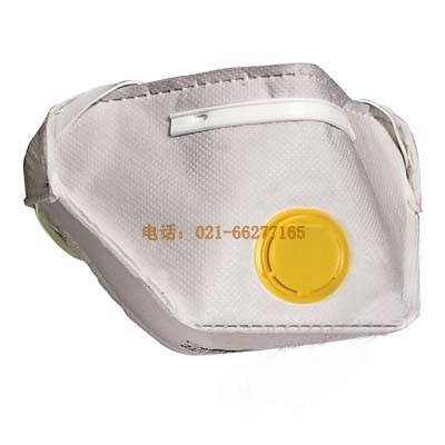 代爾塔 折疊簡(jiǎn)易型防有機(jī)蒸汽帶閥口罩FFP2