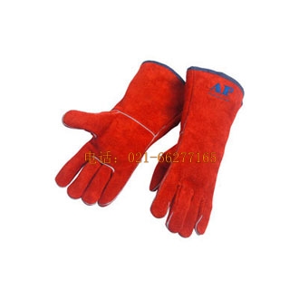 繡橙色燒焊手套