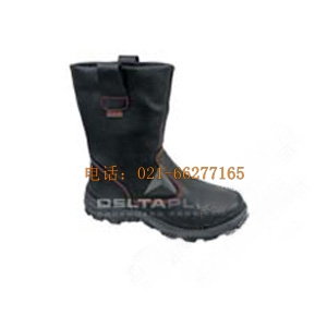 代爾塔高幫牛皮安全鞋